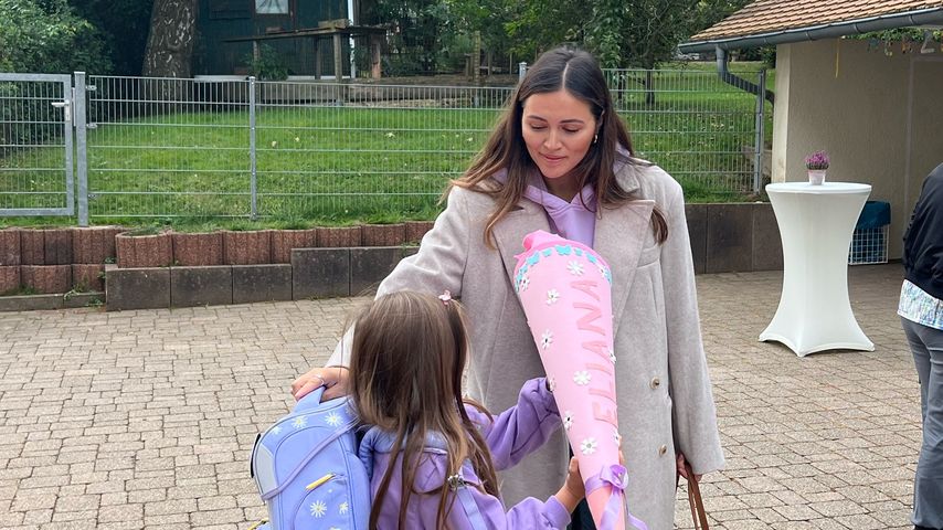 Anna Maria Damms Tochter Eliana geht ab jetzt zur Schule