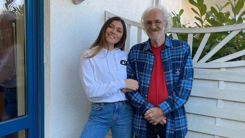 Anna Maria Damm mit ihrem Vater