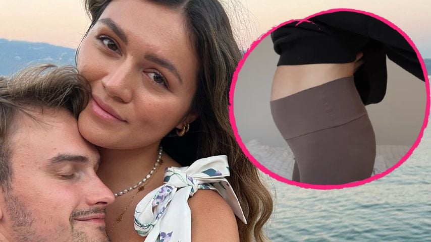Halbzeit: Anna Maria Damm zeigt, wie groß ihr Babybauch ist!