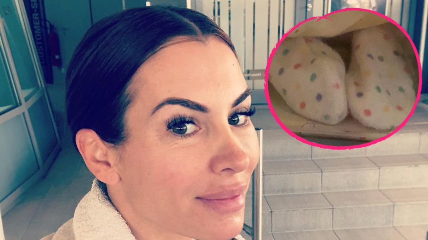 Anna-Maria Ferchichi teilt Füßchen der Drillinge im Netz