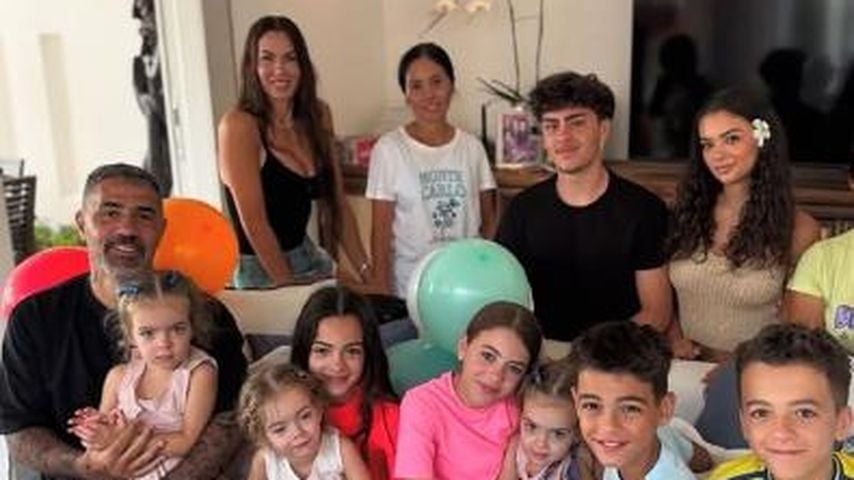 Anna-Maria Ferchichi mit ihrer Familie im Urlaub