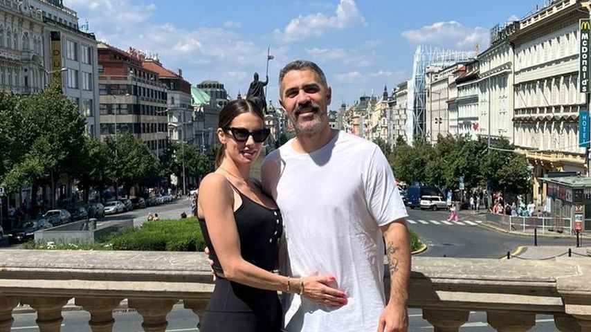 Anna-Maria Ferchichi und Bushido in Prag im Juli 2022