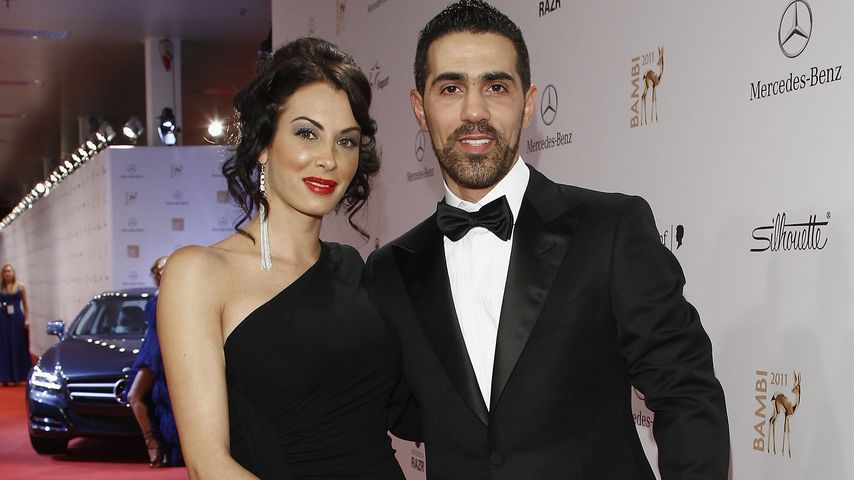 Anna-Maria Ferchichi und ihr Mann Bushido in Wiesbaden im November 2011