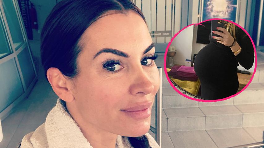 Hochschwanger: Anna-Maria Ferchichi zeigt XXL-Babybauch