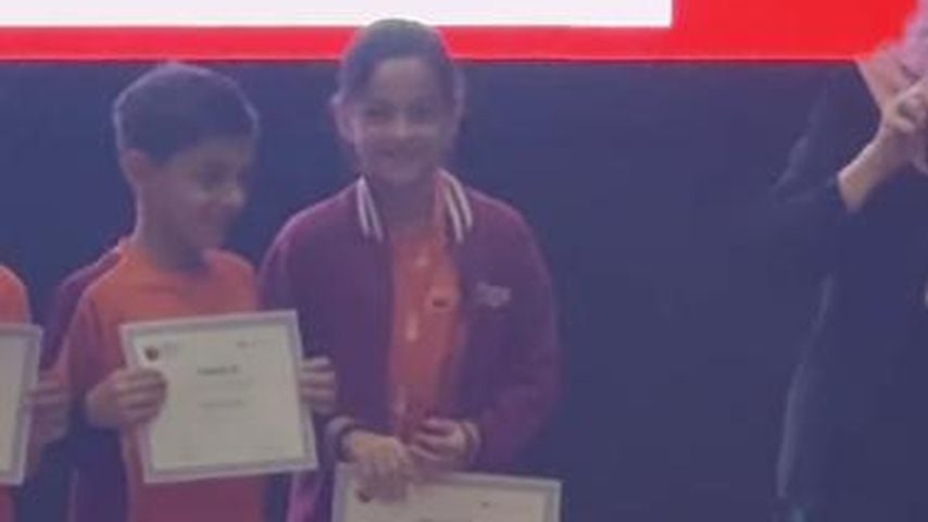 Anna-Maria Ferchichis Kinder Issa und Laila
