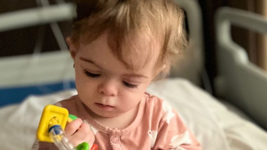 Anna-Maria Ferchichis Tochter Amaya im Krankenhaus, November 2022