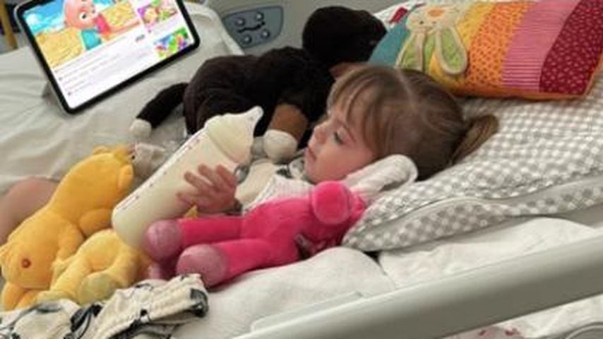Anna-Maria Ferchichis Tochter Amaya im Krankenhaus