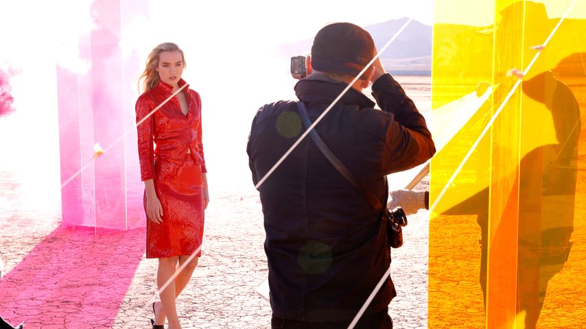 Anna-Maria Fuhrmann beim GNTM-Covershooting 2023