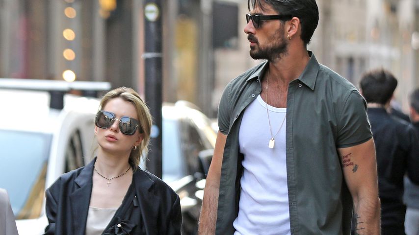 Anna Maria Sieklucka und Michele Morrone in Milan