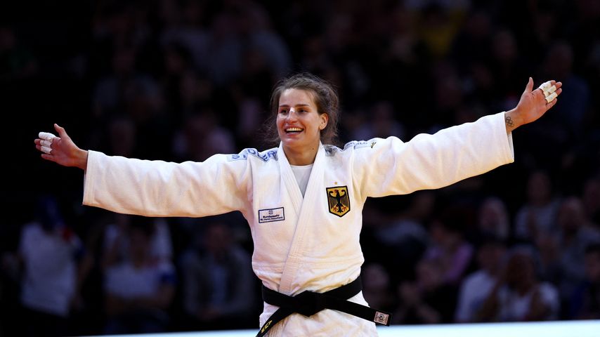 Anna-Maria Wagner beim Paris Grand Slam, Februar 2024