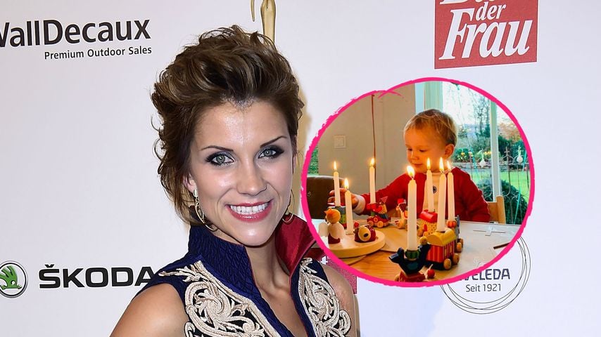 Anna-Maria Zimmermanns Sohn Matti feiert zweiten Geburtstag