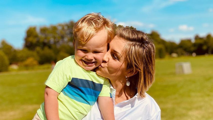 Anna-Maria Zimmermann und ihr Sohn Matti