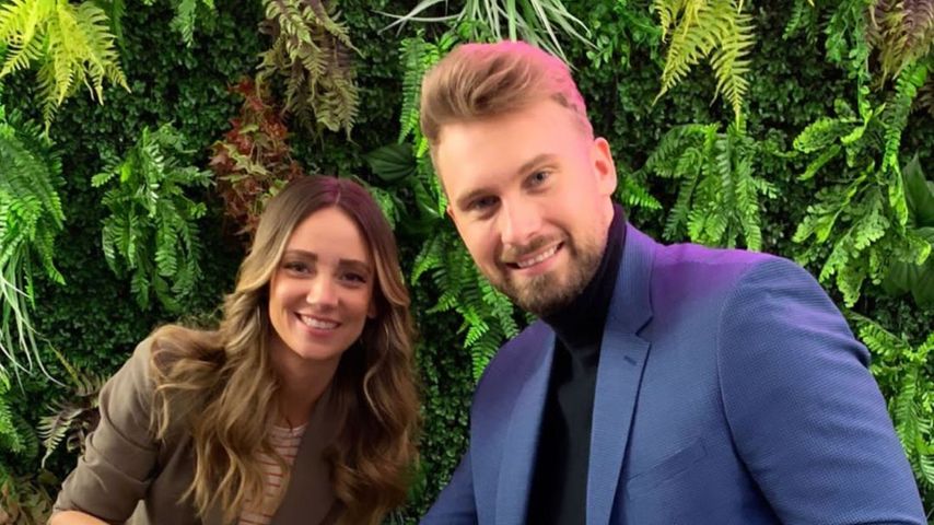 Anna Rossow und Domink Stuckmann im April 2022 in Hamburg