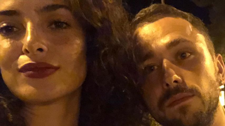 Anna Shaffer mit ihrem Ehemann Jimmy Stephenson