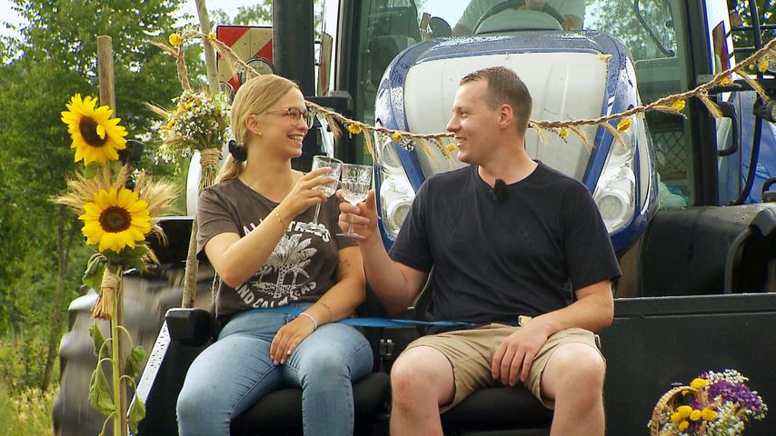 "Bauer sucht Frau"-Max und Anna feiern acht Monate Liebe!