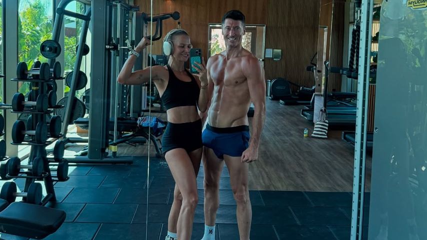 Anna und Robert Lewandowski begeistern mit sportlichen Fotos