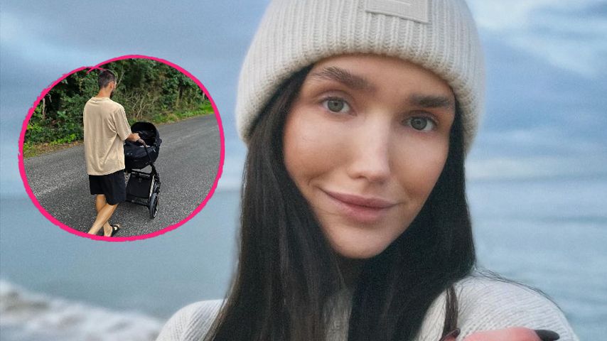 Anna Adamyan ist gerührt: Sargis ist ein toller Neupapa!