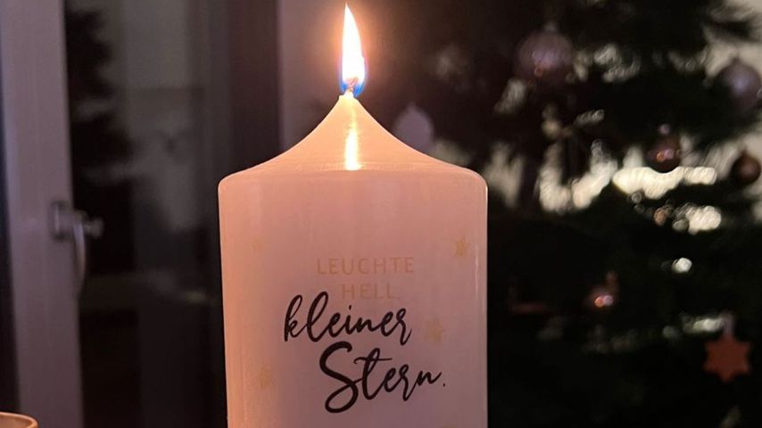 Anna Wilkens Kerze für ihr verstorbenes Baby