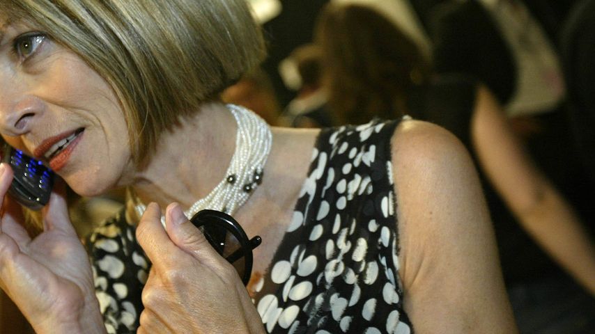 Wow! Anna Wintour telefoniert noch mit "Knüppel"