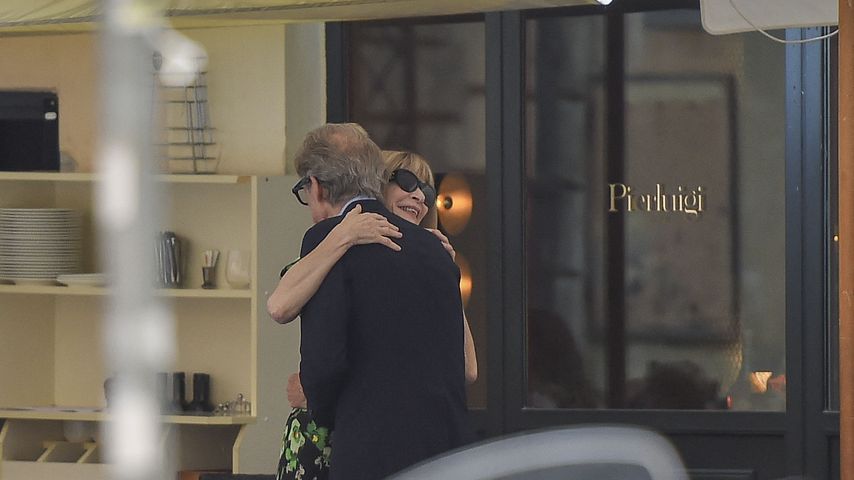Anna Wintour und Bill Nighy 2021 in Rom