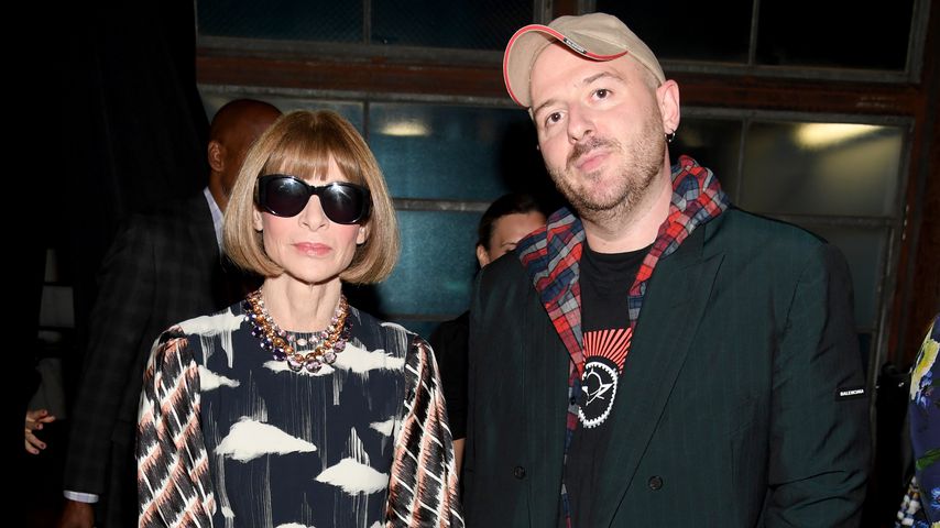 Anna Wintour und Demna Gvasalia bei einem Event in New York, Oktober  2017