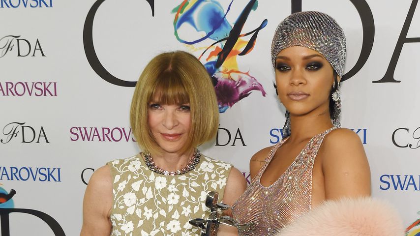 "Vogue"-Chefin Anna Wintour und Rihanna bei den CFDA Fashion Awards 2014 in New York