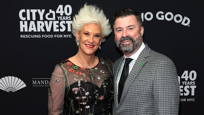 Anne Burrell und Stuart Claxton, April 2023