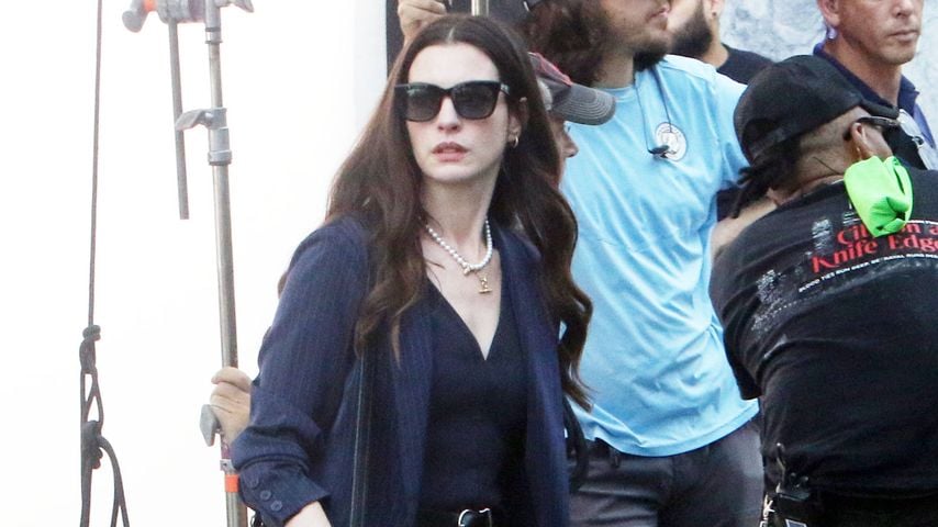 So stylish dreht Anne Hathaway "Der Teufel trägt Prada"-Film