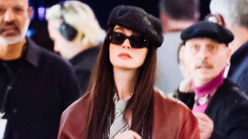 Anne Hathaway am Set von "Der Teufel trägt Prada 2"