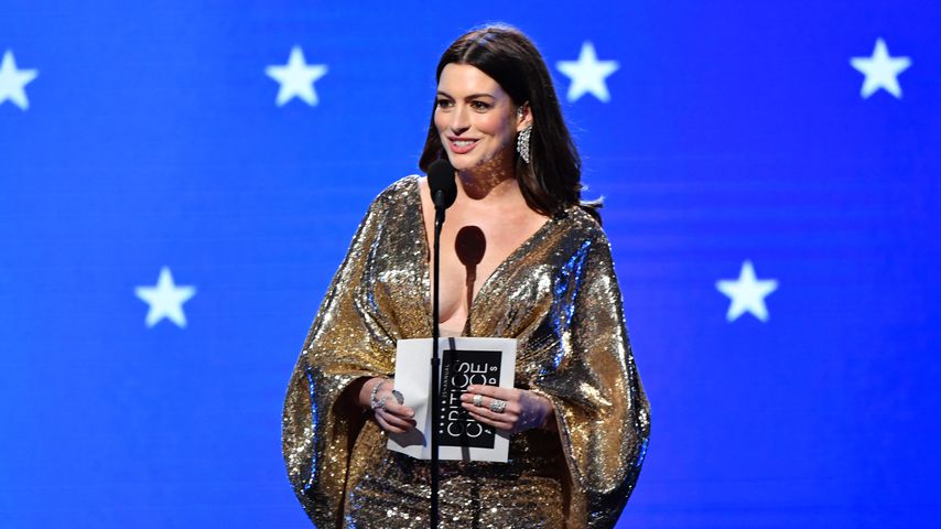 Anne Hathaway bei den Critics' Choice Awards im Januar 2020