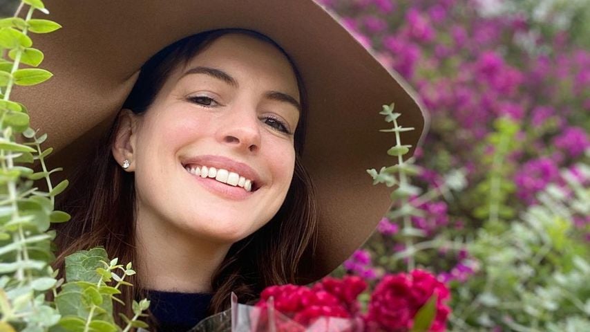 Anne Hathaway im Oktober 2020