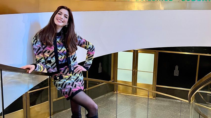 Schauspielerin Anne Hathaway im März 2022