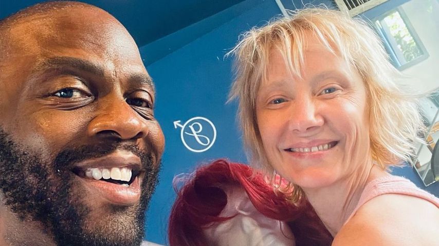 Im Friseursalon: Letztes Foto von Anne Heche vor Unfall
