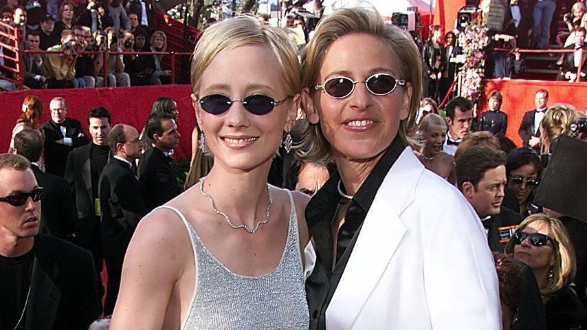 Anne Heche und Ellen DeGeneres, August 2000