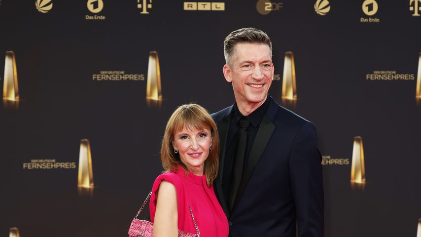 Anne-Katrin und Steffen Hallaschka beim Deutschen Fernsehpreis 2023