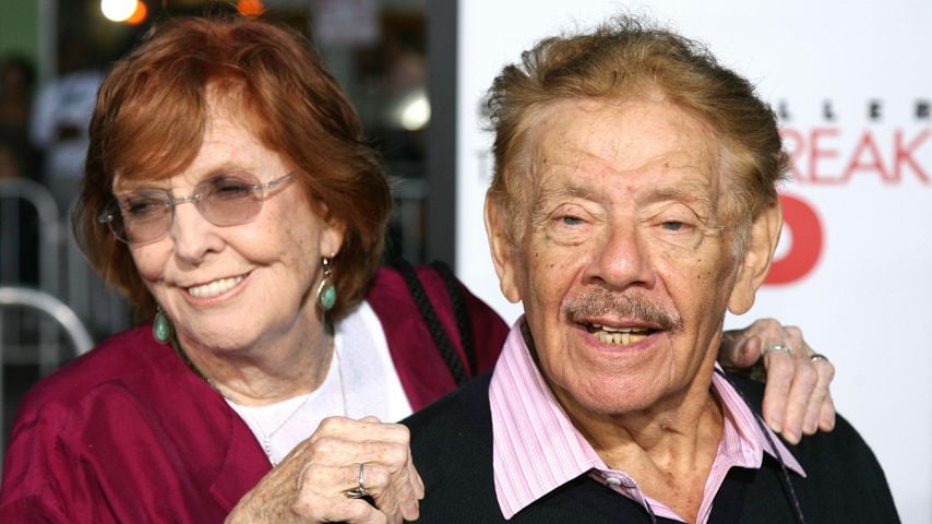 Anne Meara und Jerry Stiller im September 2007