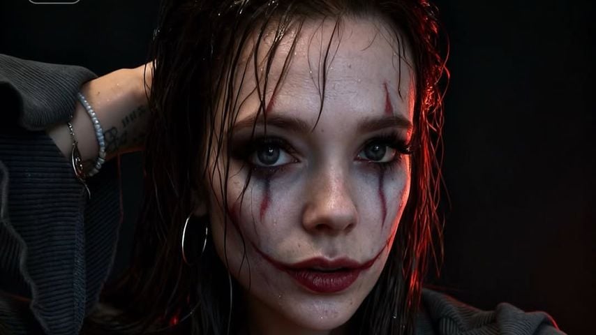 Anne Wünsche als Joker auf KI-Bild, Oktober 2025.