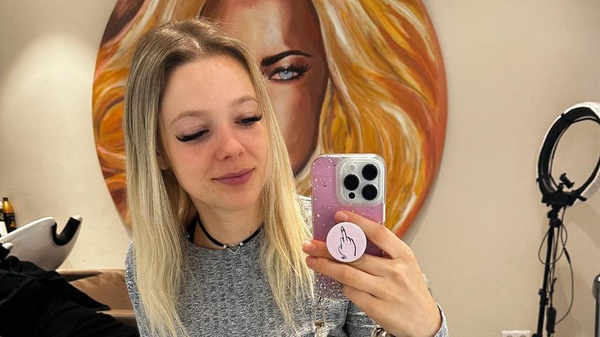 Anne Wünsche beim Friseur