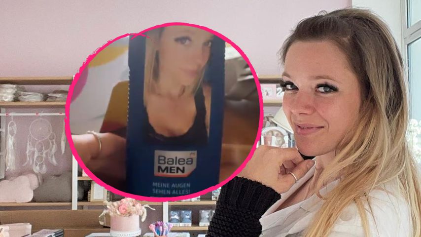 Eifersucht? Anne Wünsche schenkt Freund Duschgel mit Bild