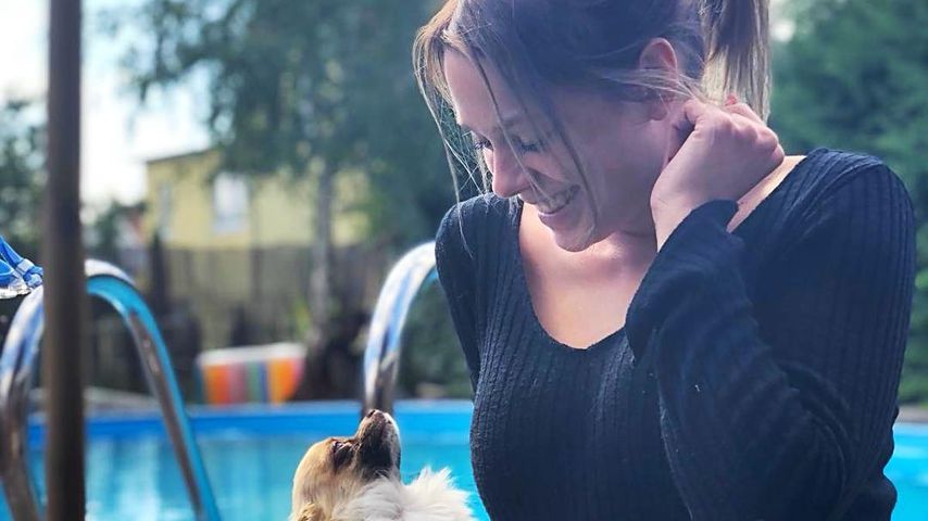 Anne Wünsche und ihre Hunde im September 2018