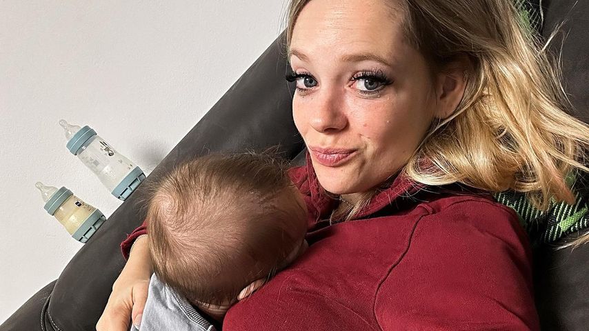 Anne Wünsche und ihr Sohn