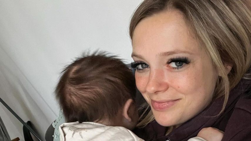 Anne Wünsche mit ihrem Sohn Sávio