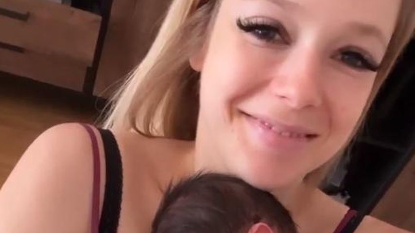 Anne Wünsche mit ihrem Sohn Sávio