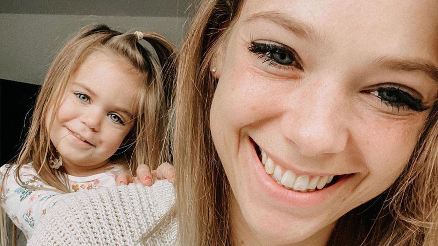 Anne Wünsche mit ihrer Tochter Juna
