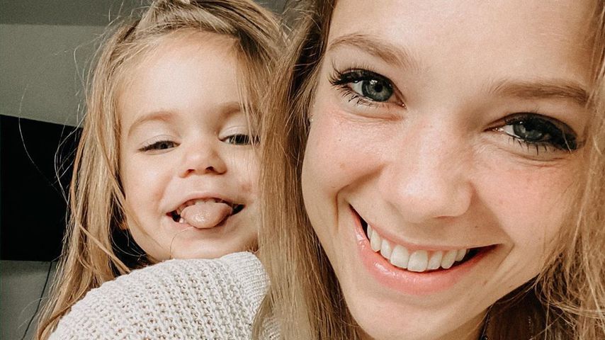 Anne Wünsche mit ihrer Tochter Juna