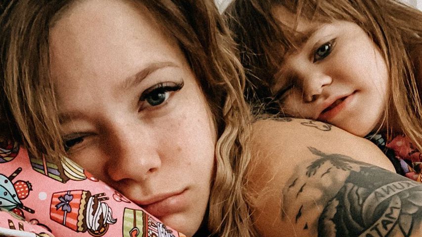 Anne Wünsche mit ihrer Tochter Juna