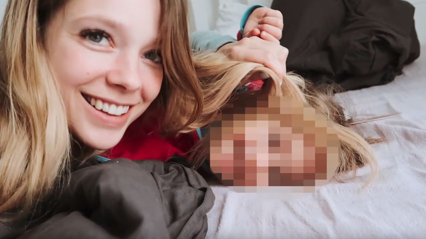 Anne Wünsche mit ihrer Tochter Juna