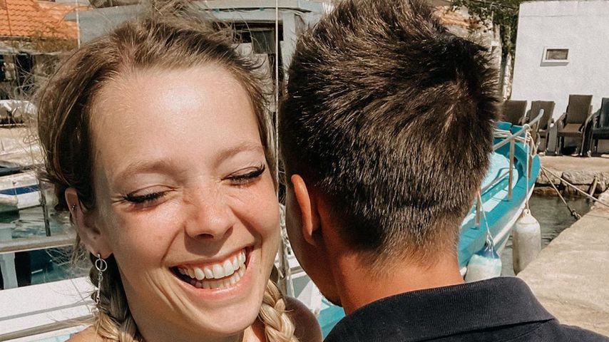 Anne Wünsche und ihr Freund Karim