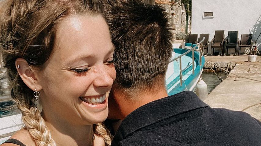 Anne Wünsche und ihr Freund Karim