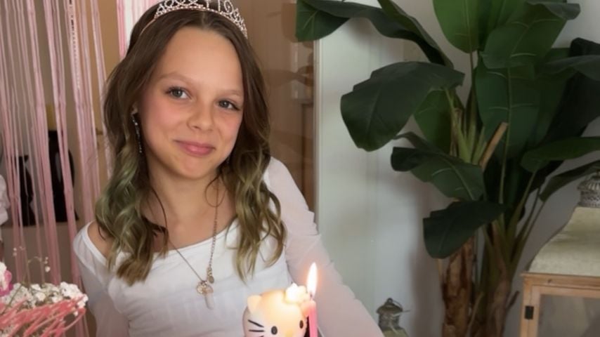 Anne Wünsches Tochter Miley an ihrem elften Geburtstag